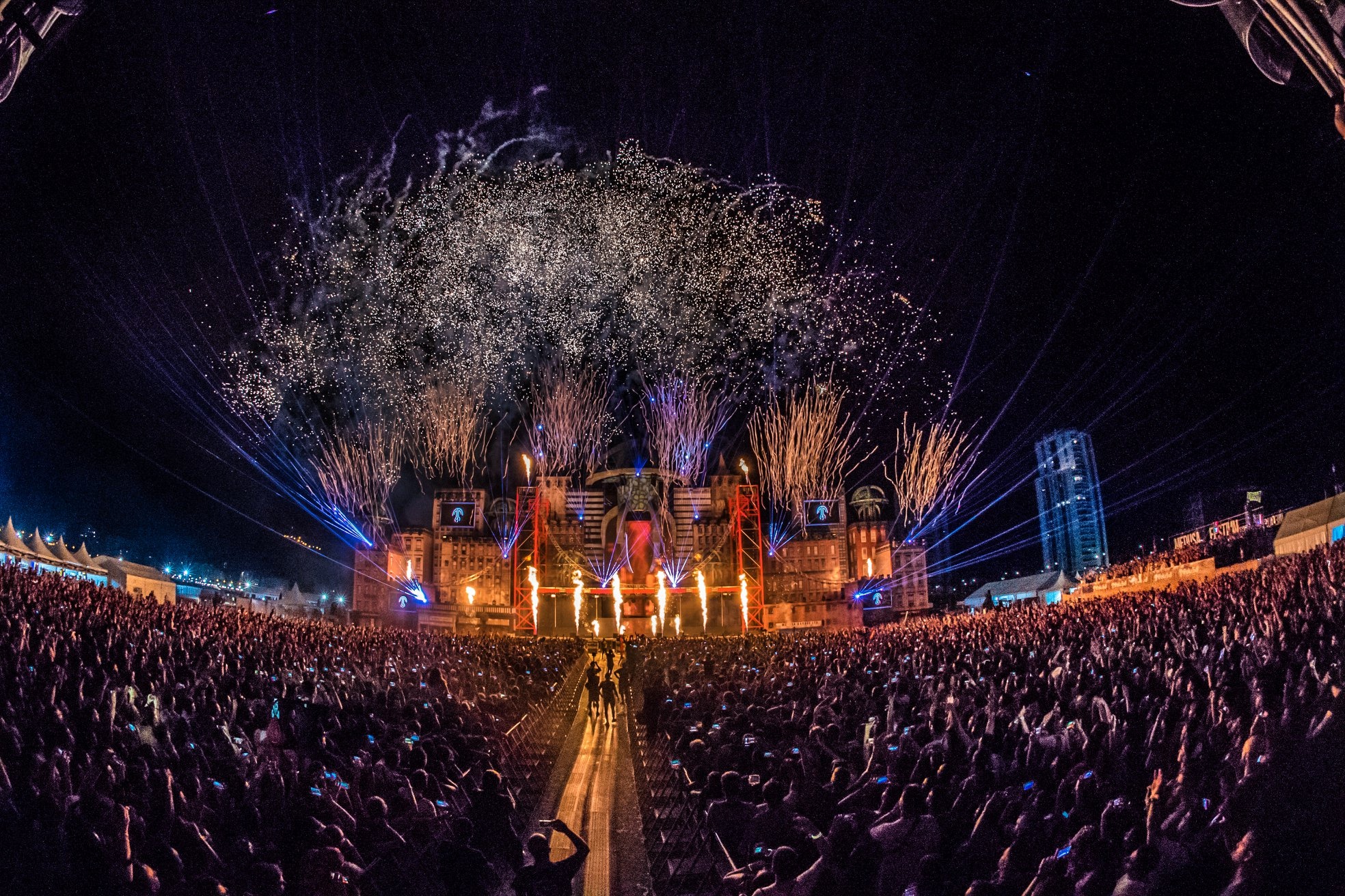 Beim Medusa Festival in Cullera