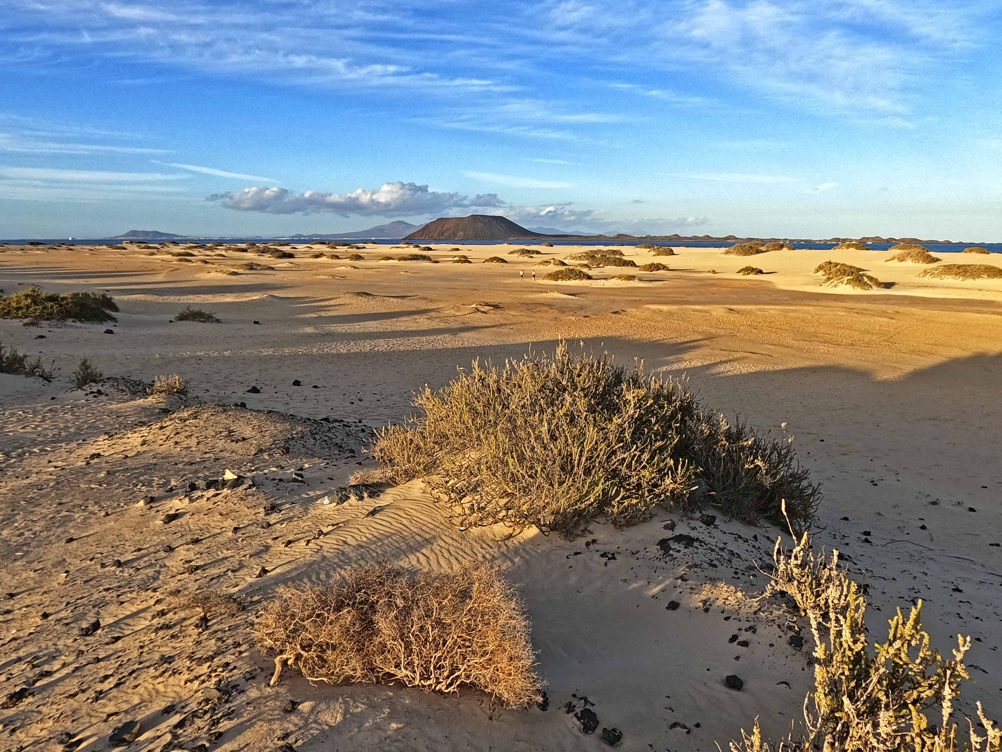 Durch den Parque Natural de Corralejo auf Fuerteventura