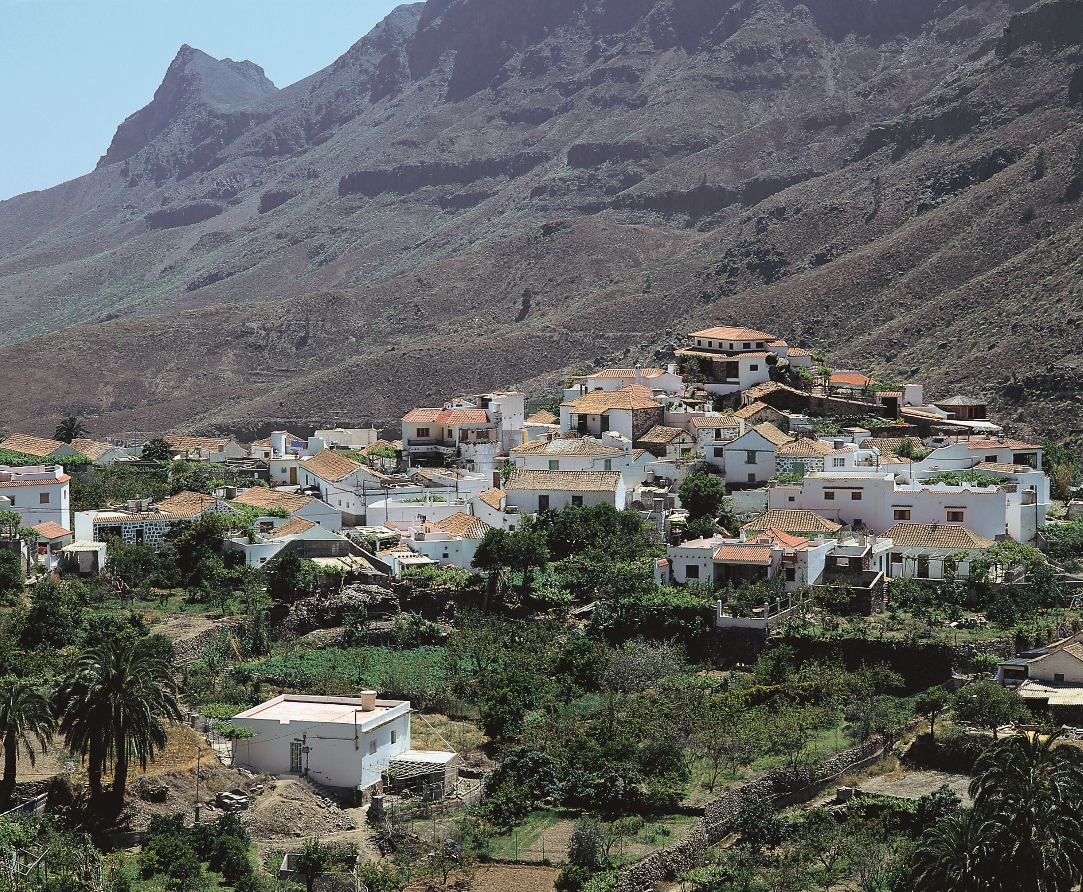 Fataga - Idyllisch gelegen in den Bergen Gran Canarias
