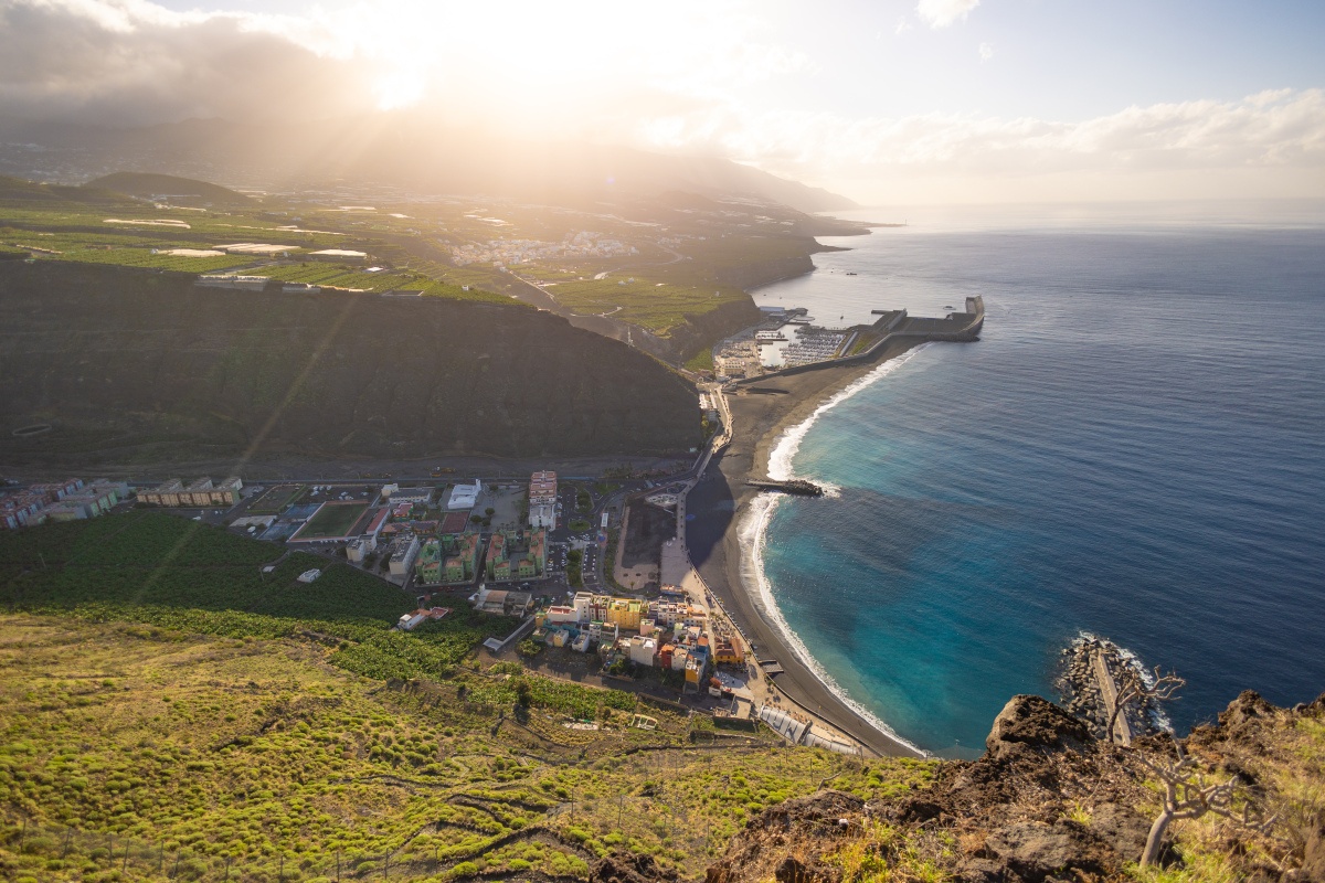 Von Tazacorte hinauf auf den Mirador del Time