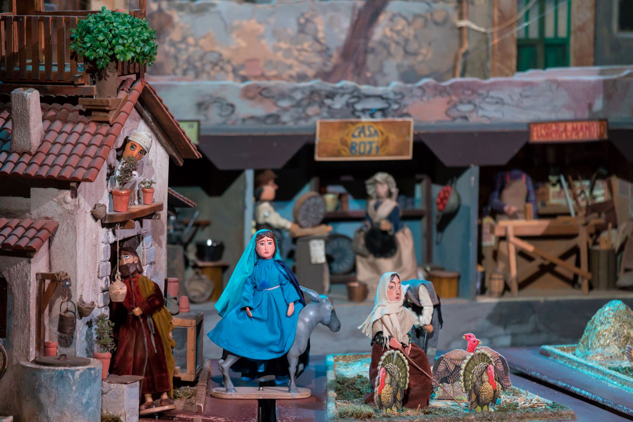 Das weihnachtliche Marionettentheater Betlem Tirisiti in Alcoy