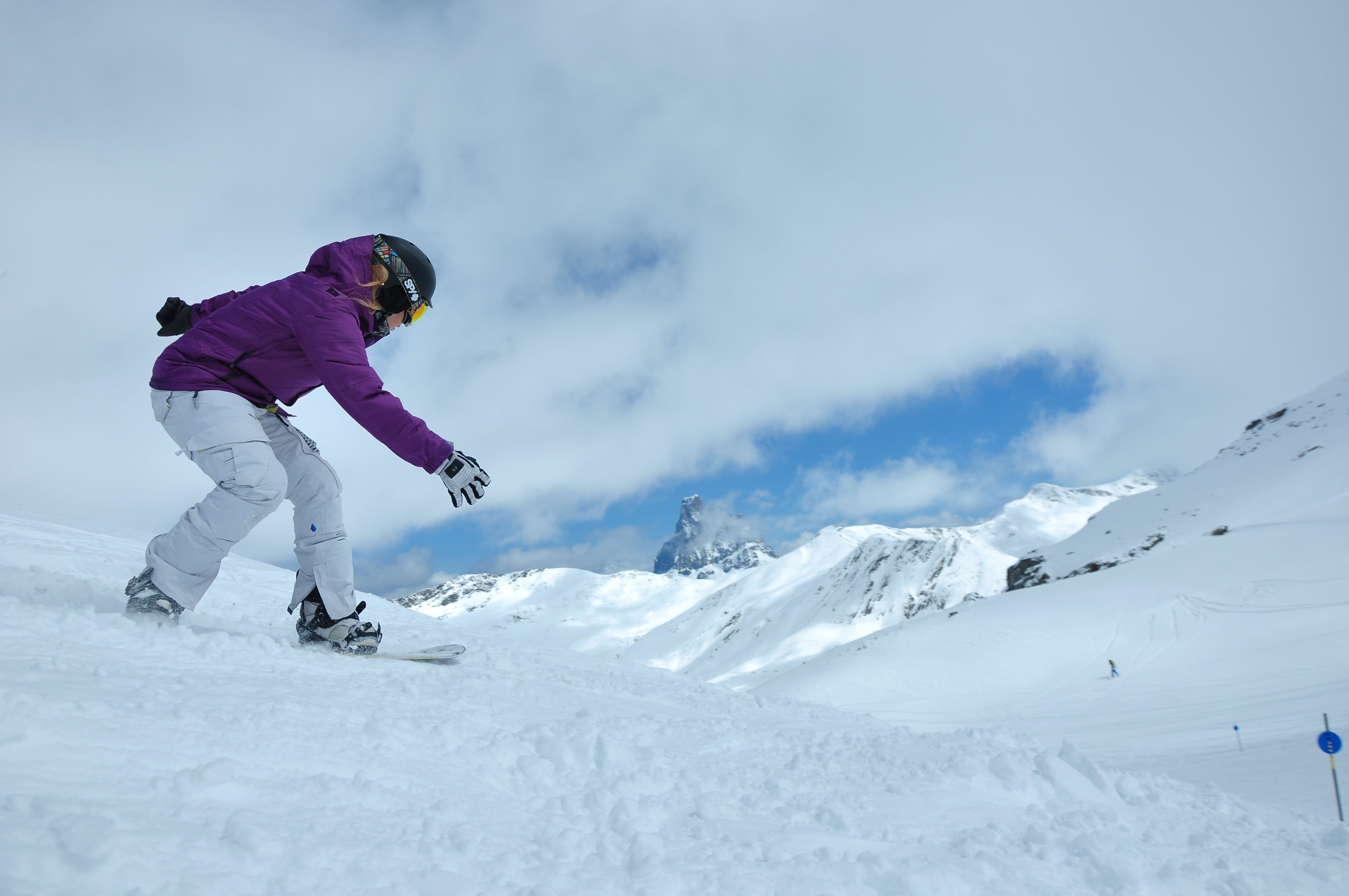 Wintersport in Astún, Aragón