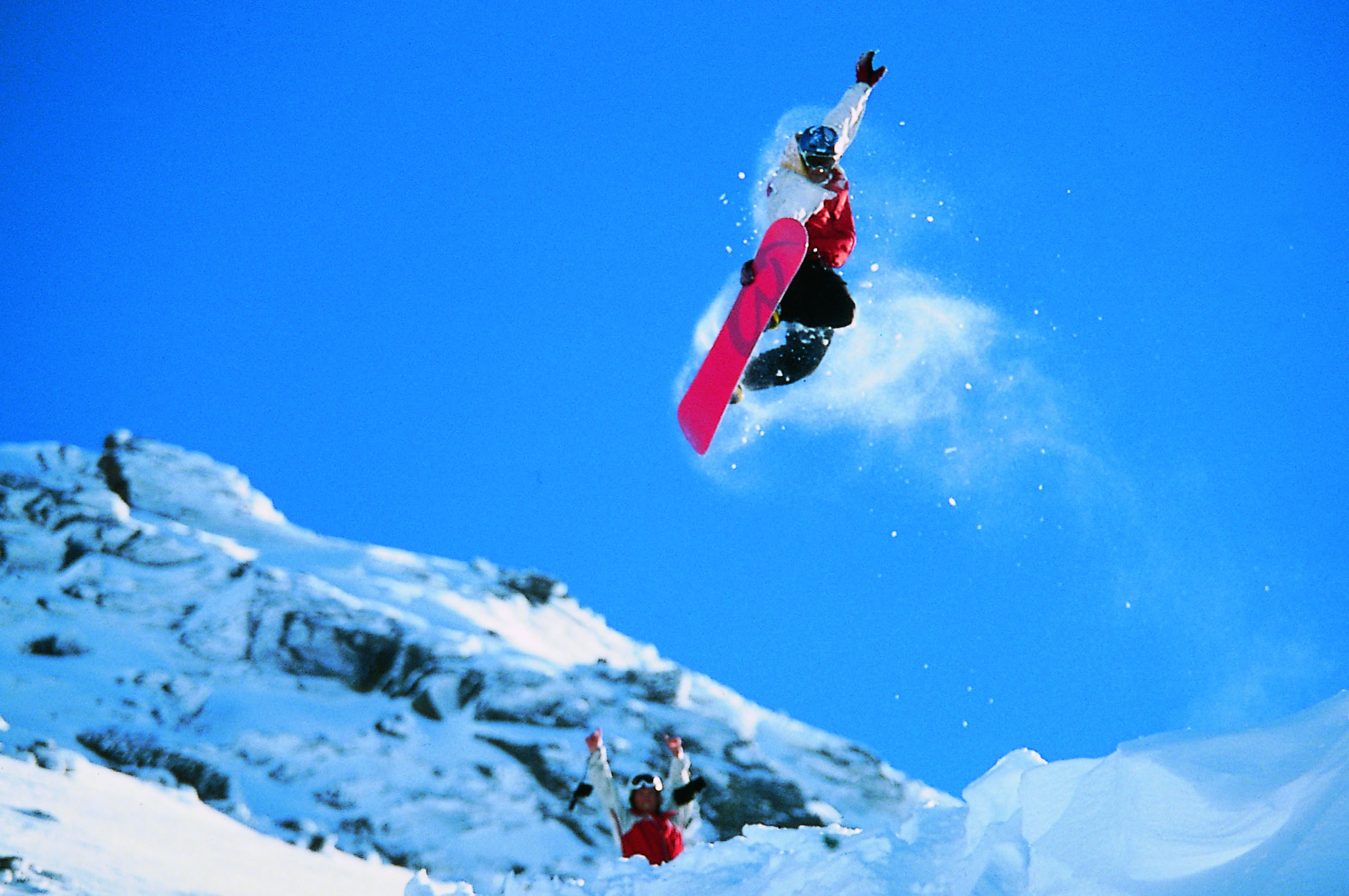 Große Sprünge möglich im Wintersportzentrum Sierra Nevada