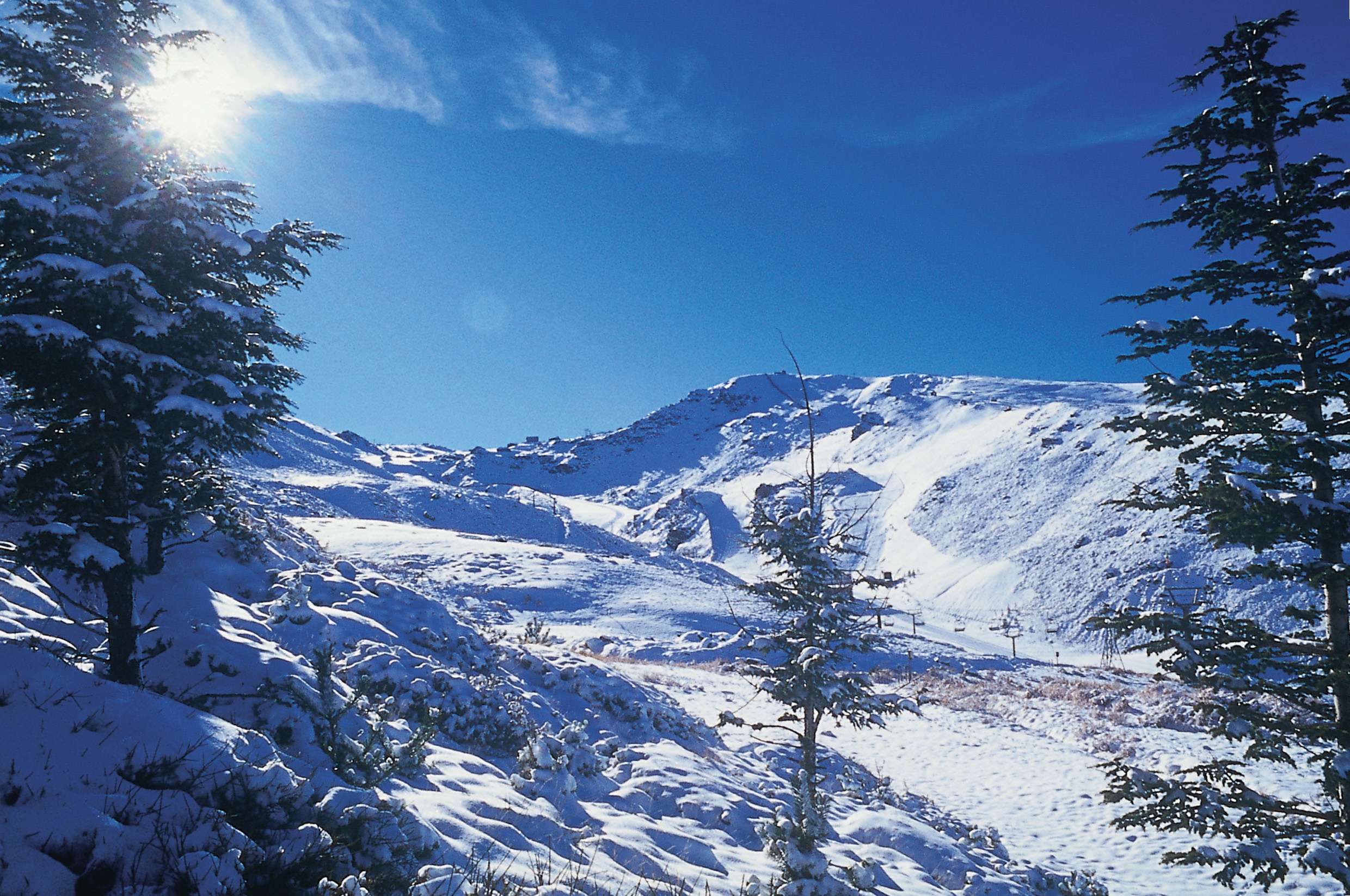 Die Wintersportstation SIERRA NEVADA